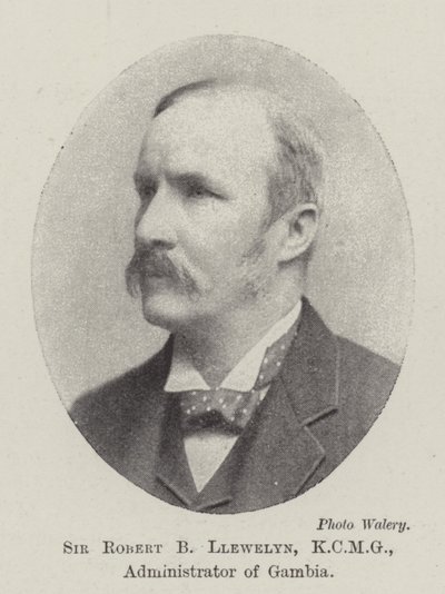 Sir Robert B Llewelyn, KCMG, Gambian hallinto tekijältä English Photographer