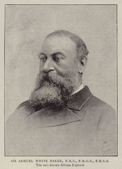 Sir Samuel White Baker, FRS, FRGS, FRSA tekijältä English Photographer