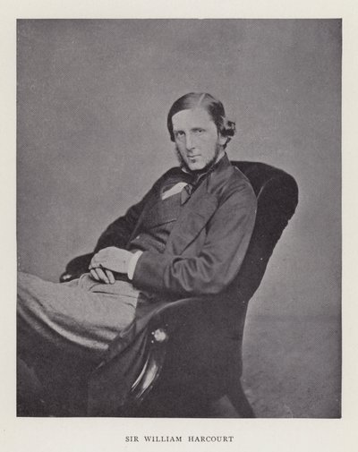 Sir William Harcourt tekijältä English Photographer