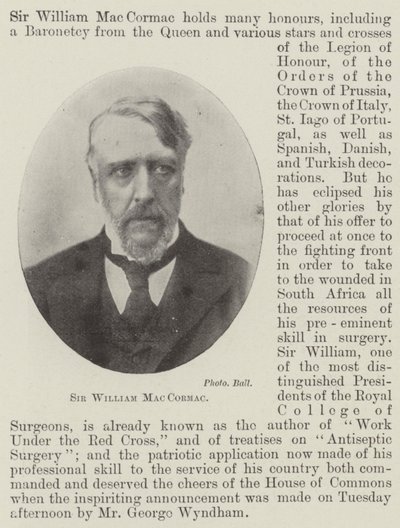 Sir William MacCormac tekijältä English Photographer