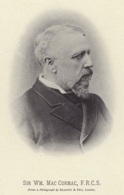 Sir William MacCormac, FRCS (s/w-kuva) tekijältä English Photographer