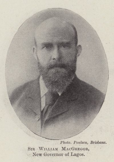 Sir William MacGregor, Lagosin uusi kuvernööri tekijältä English Photographer
