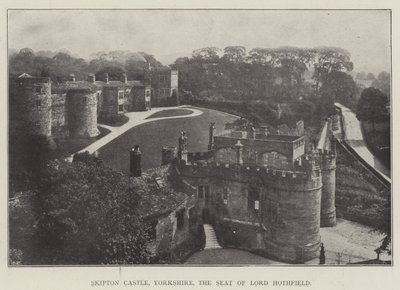 Skipton Castle, Yorkshire, Lord Hothfieldin kotipaikka tekijältä English Photographer