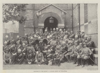 Soldiers of the Queen, siirtomaavallan juhlaryhmä tekijältä English Photographer