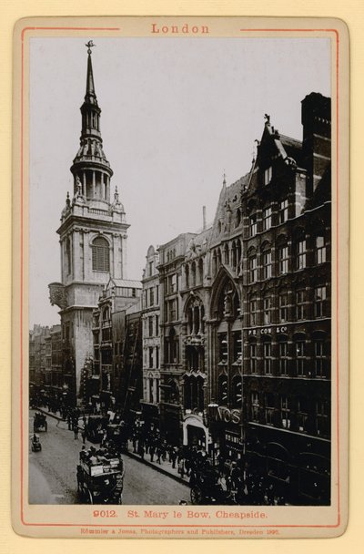 St Mary le Bow, Cheapside, Lontoo tekijältä English Photographer