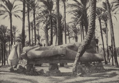 Ramses II:n patsas, joka makaa kaupungissa, jonka Jeremian mukaan ei pitäisi olla asukasta tekijältä English Photographer