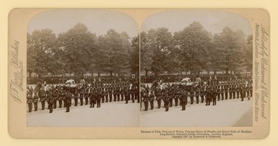 Stereografinen vedos kuningatar Victorian timanttisesta juhlavuodesta tekijältä English Photographer