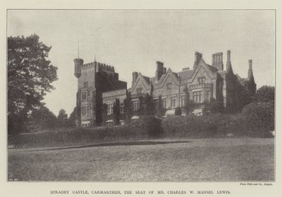 Stradeyn linna, Carmarthen, Charles W Mansel Lewisin kotipaikka tekijältä English Photographer
