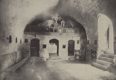Kristuksen synagoga Nasaretissa, jossa Kristus saarnasi ensimmäisen saarnansa tekijältä English Photographer