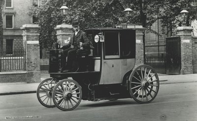 Taksit - Sähkökäyttöiset, 1897-1900 tekijältä English Photographer