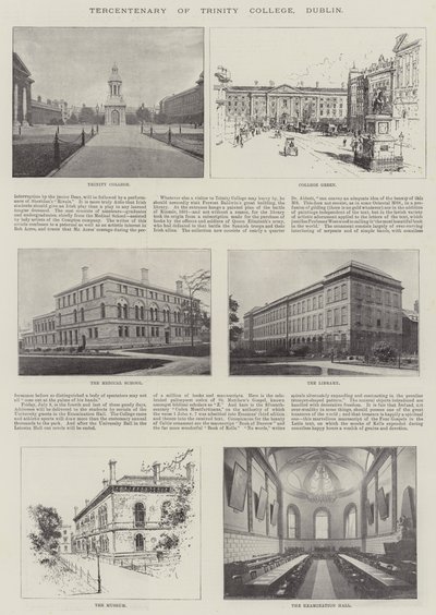 Trinity Collegen 300-vuotisjuhla Dublinissa tekijältä English Photographer