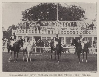 All Ireland Polo Club Tournament, Sligo Team, County Cupin voittajat tekijältä English Photographer