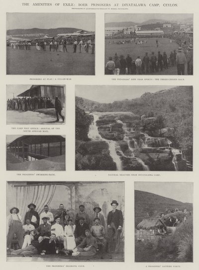 The Amenities of Exile, Boer Prisoners Diyatalawa Camp, Ceylon tekijältä English Photographer