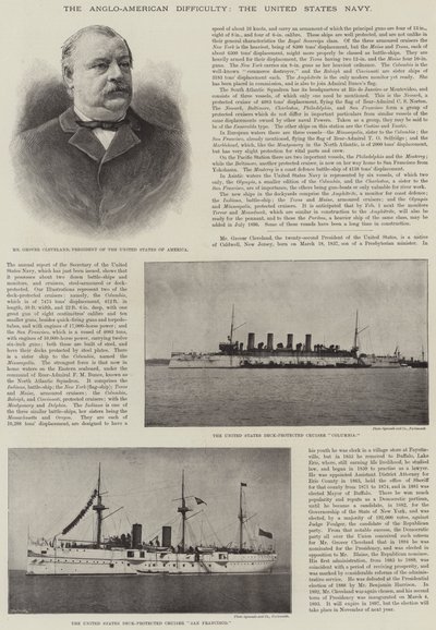 Anglo-amerikkalainen vaikeus, Yhdysvaltain laivasto tekijältä English Photographer