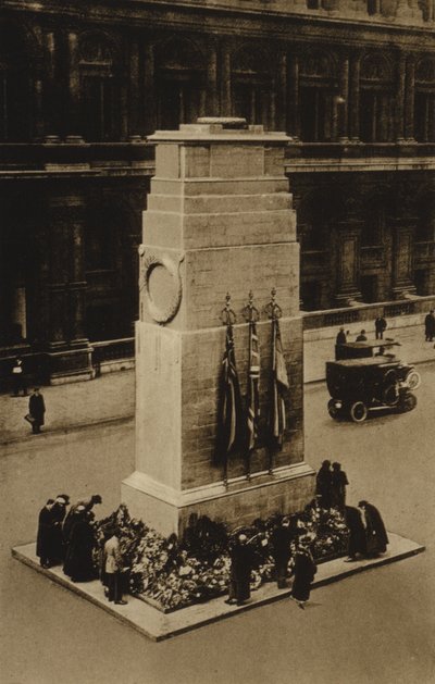 The Cenotaph, Whitehall, Lontoo (m/w kuva) tekijältä English Photographer