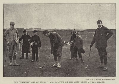 Tappion korvaukset, herra Balfour Golf Linksissä Felixstowessa tekijältä English Photographer
