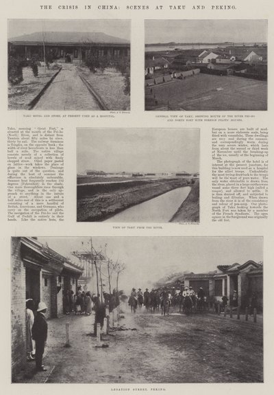 Kiinan kriisi, kohtauksia Takussa ja Pekingissä tekijältä English Photographer