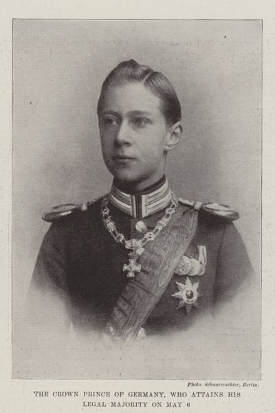 Saksan kruununprinssi, joka saavuttaa laillisen enemmistön 6. toukokuuta tekijältä English Photographer