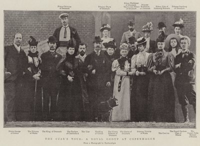 The Czars Tour, Kööpenhaminan kuninkaallinen ryhmä tekijältä English Photographer