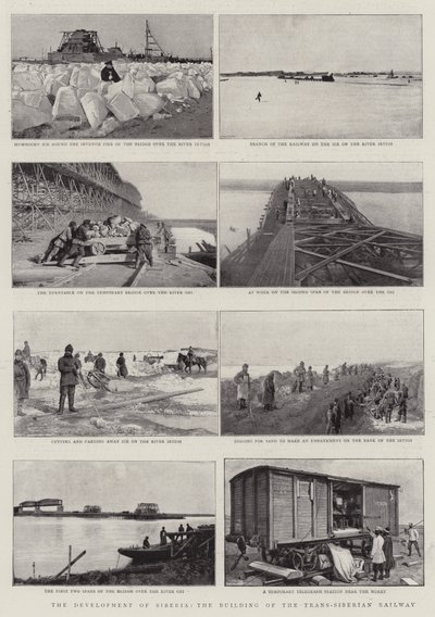 Siperian kehitys, Trans-Siperian rautatien rakentaminen tekijältä English Photographer