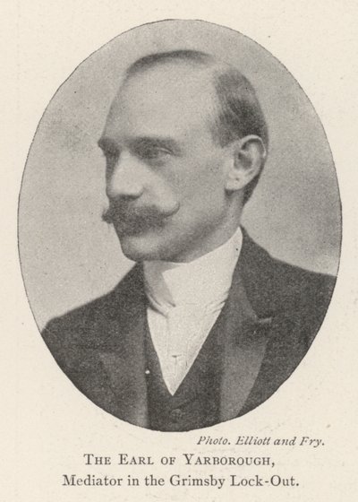 Earl of Yarborough, sovittelija Grimsbyn työsulkussa tekijältä English Photographer