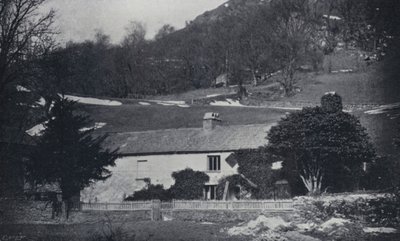 Hartley Coleridgen ja De Quinceyn koti, Nab Cottage, Rydal (m/v kuva) tekijältä English Photographer