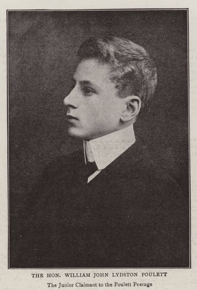 Arvoisa William John Lydston Poulett tekijältä English Photographer