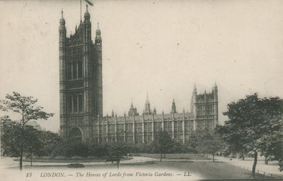Houses of Lords Victoria Gardensista Lontoosta tekijältä English Photographer