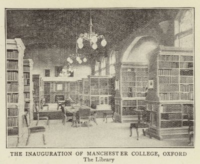 Manchester Collegen avajaiset, Oxford tekijältä English Photographer