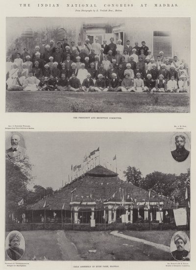 Intian kansalliskongressi Madrasissa tekijältä English Photographer