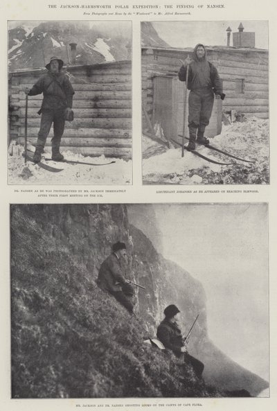 Jackson-Harmsworth Polar Expedition, Nansenin löytö tekijältä English Photographer