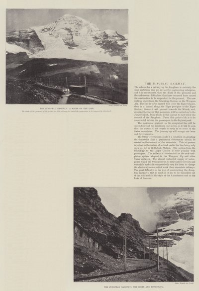 Jungfraun rautatie tekijältä English Photographer