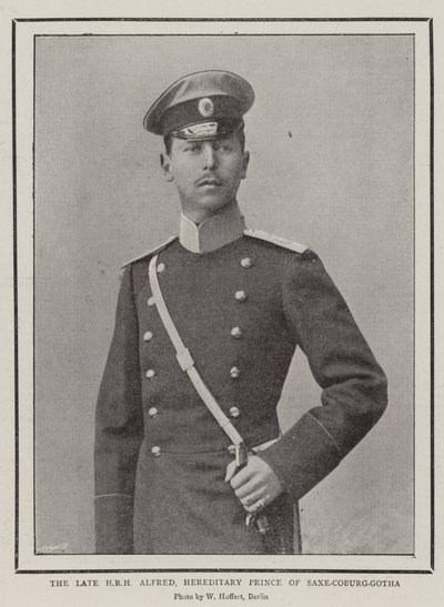 Edesmennyt HRH Alfred, Saksi-Coburg-Gothan perinnöllinen prinssi tekijältä English Photographer