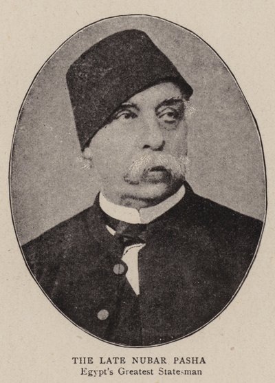 Myöhäinen Nubar Pasha tekijältä English Photographer