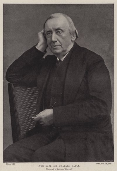 Edesmennyt Sir Charles Halle tekijältä English Photographer