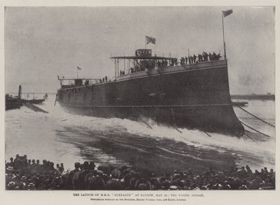 HMS Euryalusin laukaisu Barrow