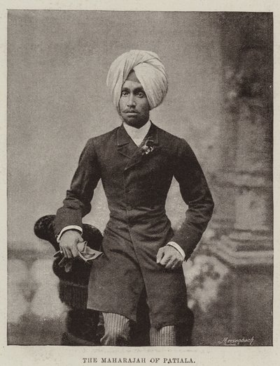 Patialan Maharaja tekijältä English Photographer
