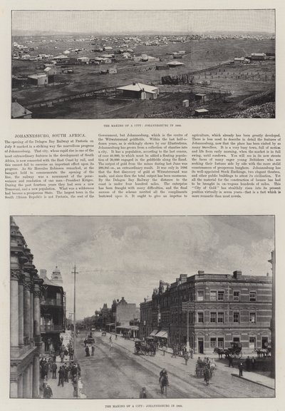 Kaupungin tekeminen, Johannesburg, Etelä-Afrikka tekijältä English Photographer