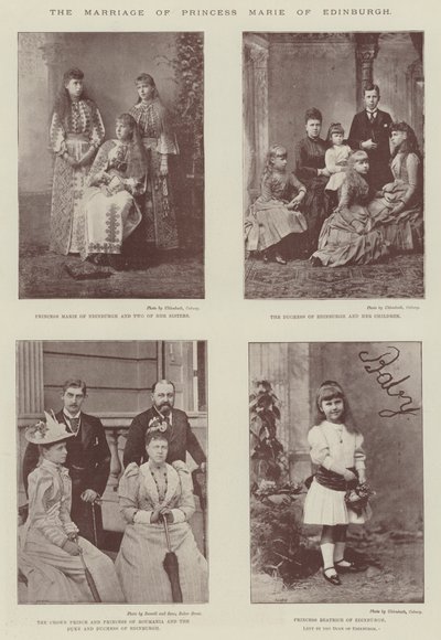 Edinburghin prinsessa Marien häät tekijältä English Photographer