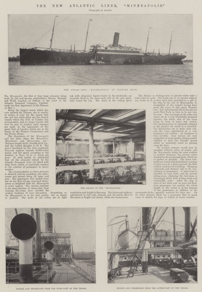 Uusi Atlantic Liner, Minneapolis tekijältä English Photographer
