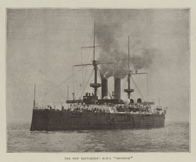 Uusi taistelulaiva, HMS Revenge tekijältä English Photographer