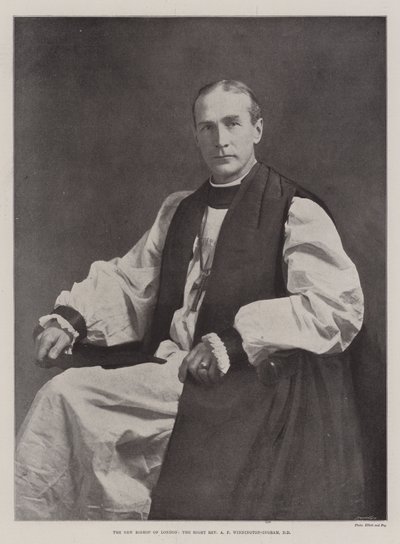 Lontoon uusi piispa, oikea pastori A F Winnington-Ingram, DD tekijältä English Photographer