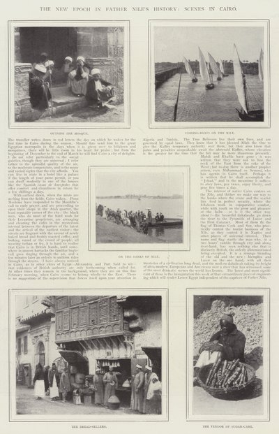 Uusi aikakausi Isä Nilesin historiassa, kohtauksia Kairossa tekijältä English Photographer