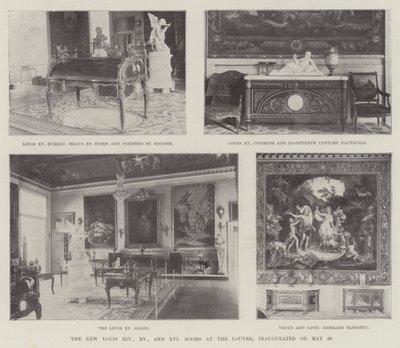 Uudet Louis XIV-, XV- ja XVI -huoneet Louvressa vihittiin käyttöön 20. toukokuuta tekijältä English Photographer
