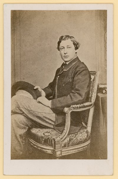 Walesin prinssi, tuleva kuningas Edward VII (m/v kuva) tekijältä English Photographer
