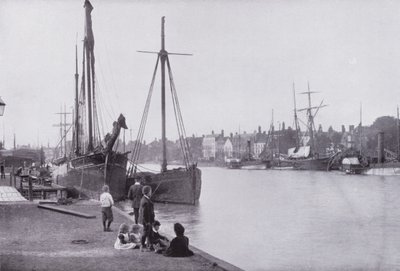 The Quays, Yarmouth (m/w kuva) tekijältä English Photographer