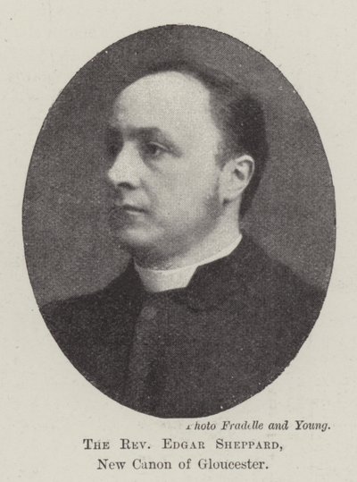 Pastori Edgar Sheppard, Gloucesterin uusi kaanoni tekijältä English Photographer