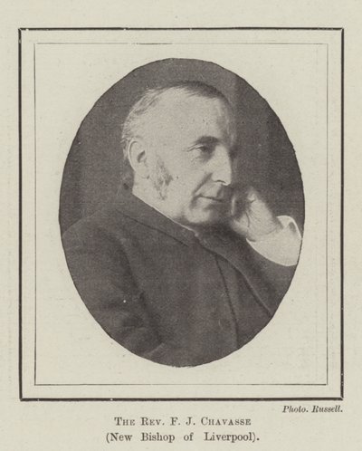 Pastori F J Chavasse, Liverpoolin uusi piispa tekijältä English Photographer