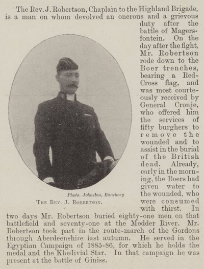 Pastori J Robertson tekijältä English Photographer