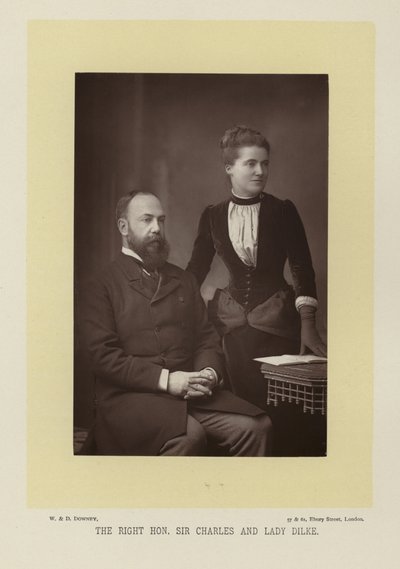 Oikea Hon. Sir Charles ja Lady Dilke tekijältä English Photographer
